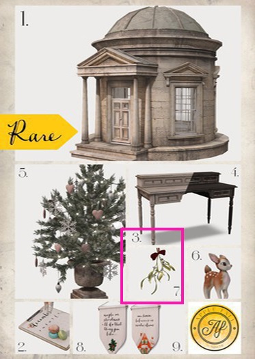 7. AF Hanging Mistletoe