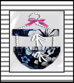 Pat A Kake Blue Hawaii Bikini