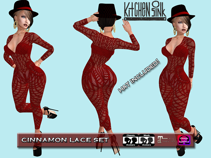 Cinnamon Lace Set Omega Hud Add Me