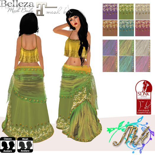 {Melt} Gypsy innocence Skirt Set