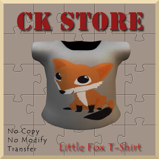 CK STORE Little Fox TShirt