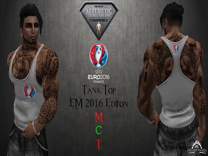 *DC* AESTHETIC  Tank Top - EM 2016 Edition