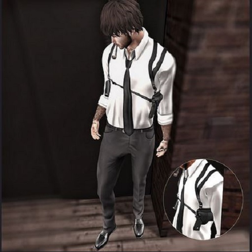 8.::GB::Straight pants / Gray