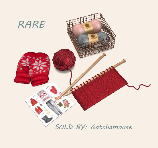 -tres blah- Cozy Winter - Knit Fix RARE