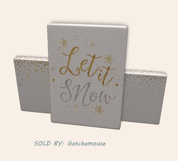 -tres blah- Cozy Winter - Let It Snow