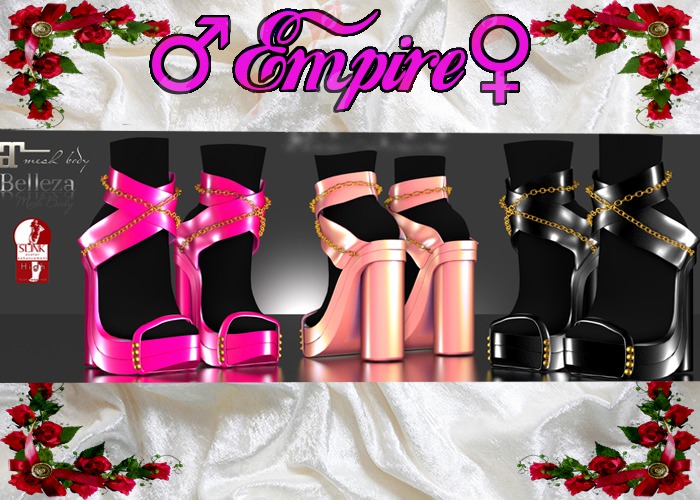 ~EMPIRE~ shoes elegance (Peach)