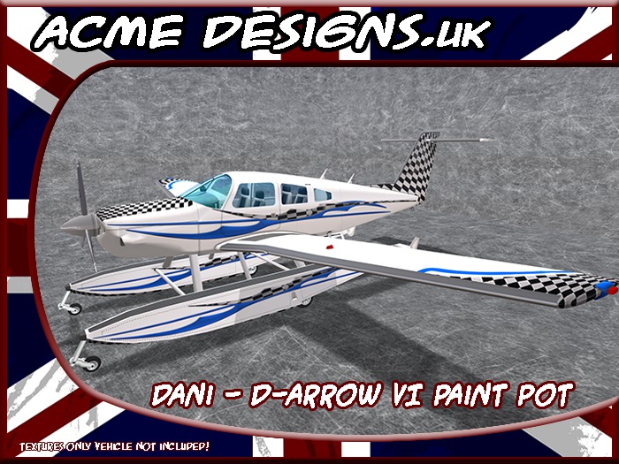 D-Arrow VI Paint Pot - Cheques