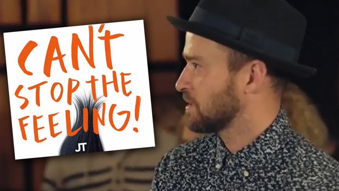 Justin Timberlake - Can't Stop The Feeling! (Dancer) - BOXED