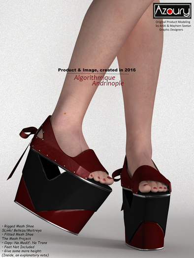 AZOURY - Algorithmique Shoe [Andrinople]