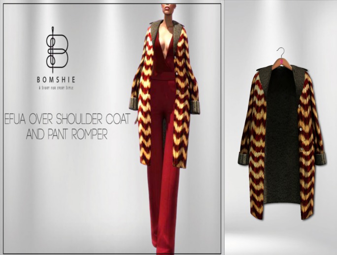 <*>B<*>Efua Ziggs Over Shoulder Coat