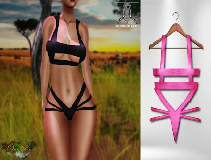 <*>B<*>Effe Pink Bikini