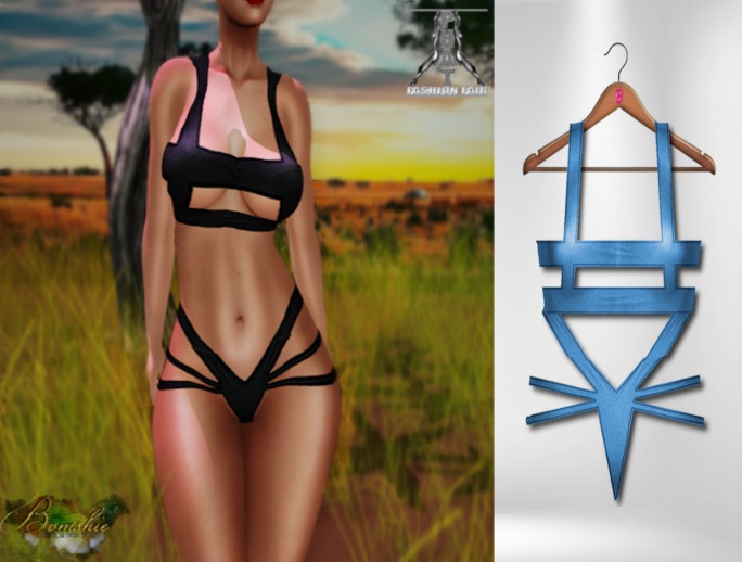 <*>B<*>Effe Blue Bikini