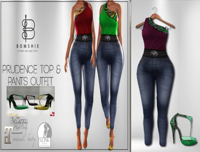 <*>B<*> Prudence Purple Top & Jeans Outfit