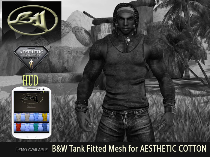 B&W Bag's Tank Fitted Mesh COTTON DEMO