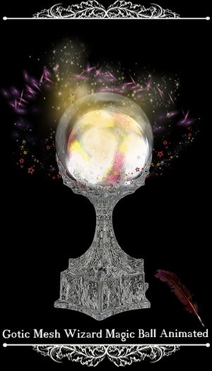 Gotic Mesh Wizard Magic Ball GW 3