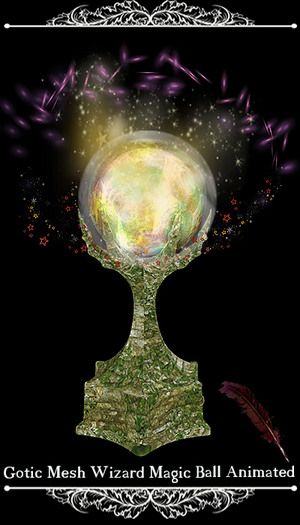 Gotic Mesh Wizard Magic Ball GW 5