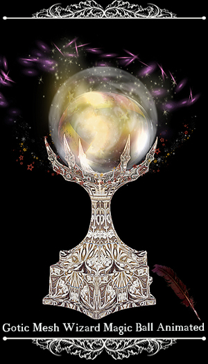 Gotic Mesh Wizard Magic Ball GW 13