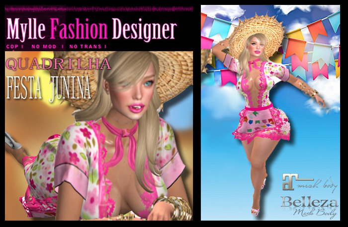 VESTIDO DE QUADRILHA