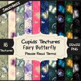 *Cupids Textures * 16 FAIRY BUTTERFLY