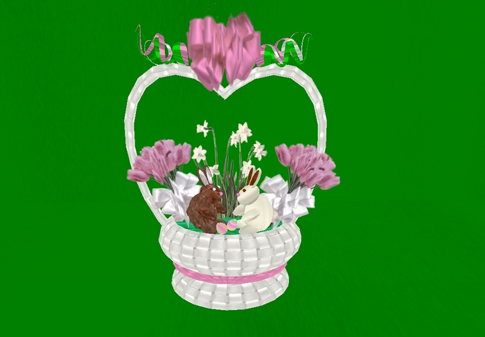 Divivity Double Bunny Easter Basket