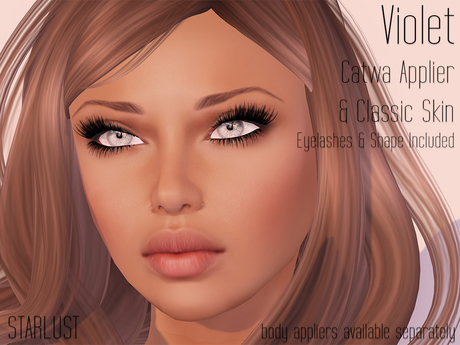 Second Life Marketplace - ::Starlust:: Violet Skin - Latte