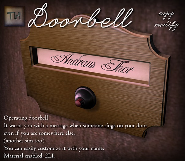 ..::THOR::.. Vintage Doorbell