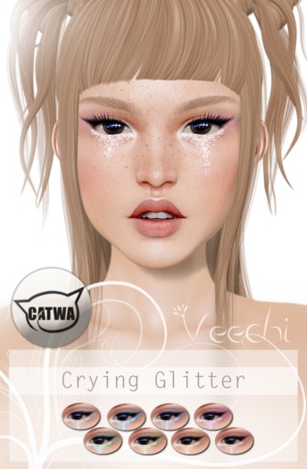 Veechi - Crying Glitter Makeup CATWA