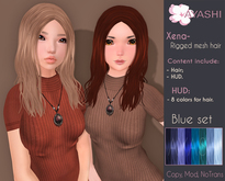 [^.^Ayashi^.^] Xena hair-Blue set