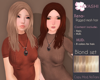 [^.^Ayashi^.^] Xena hair-Blond set