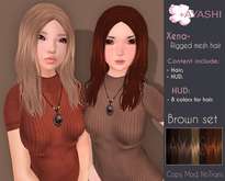 [^.^Ayashi^.^] Xena hair-Brown set