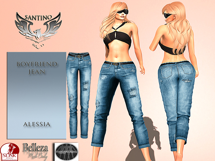 Santino Design-BF Jean-Lightblue