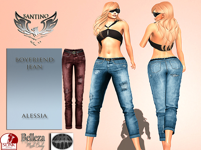 Santino Design-BF Jean-Red
