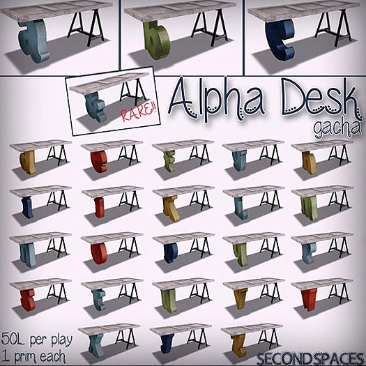 Second Spaces - alpha desk - O