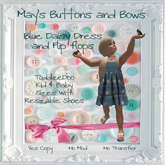 MBB * Blue Daisy Outfit (B&K)