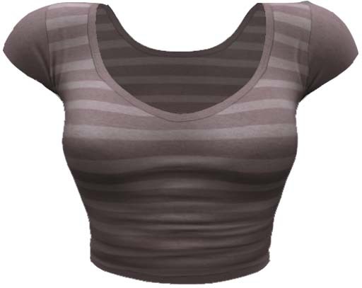 Crop Tank Top Stripy Crepe Maitreya By Beck