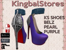 150 KS SHOES BELZ PEARL PURPLE