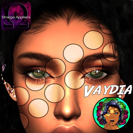 {Vaydia} Boxed The Widows Peak OMEGA hud 8 colors