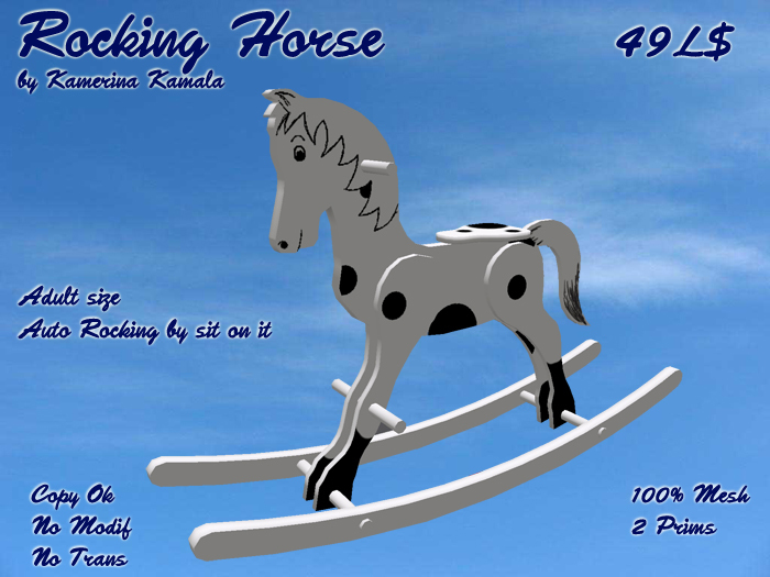 Rocking Horse by Kamerina Kamala (boxed)