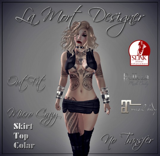 La Mort Out Fit  Micro Crazy
