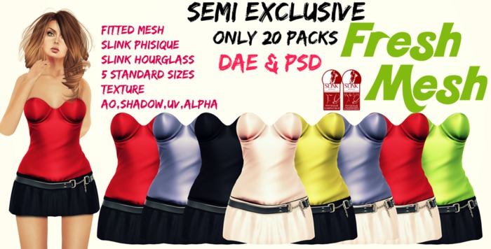 Fresh Mesh-SemiExclusive Dress 2. 2016 DEMO