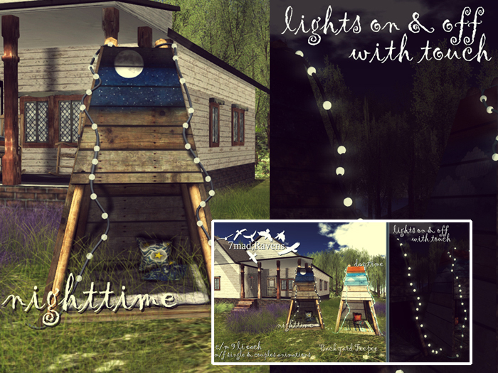 7mad;Ravens Nighttime Teepee (wear me)