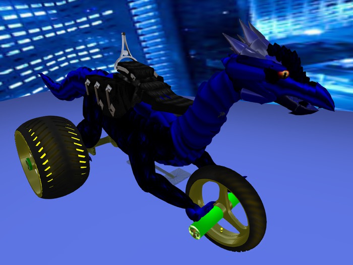 blue dragon trike