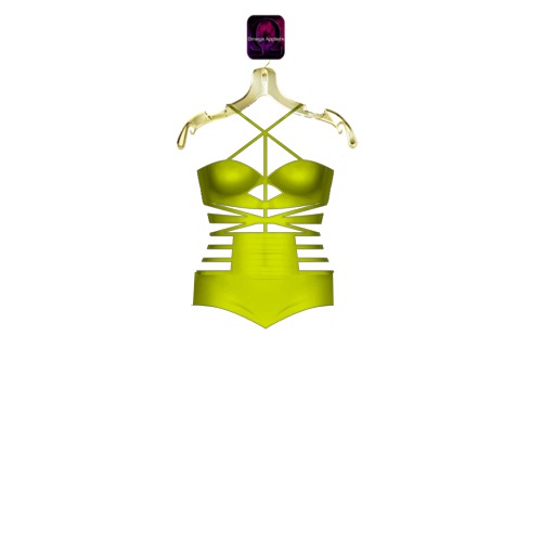 {QD} Erica Romper Yellow