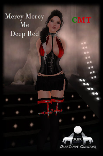 {DC}Mercy Mercy Me Deep Red