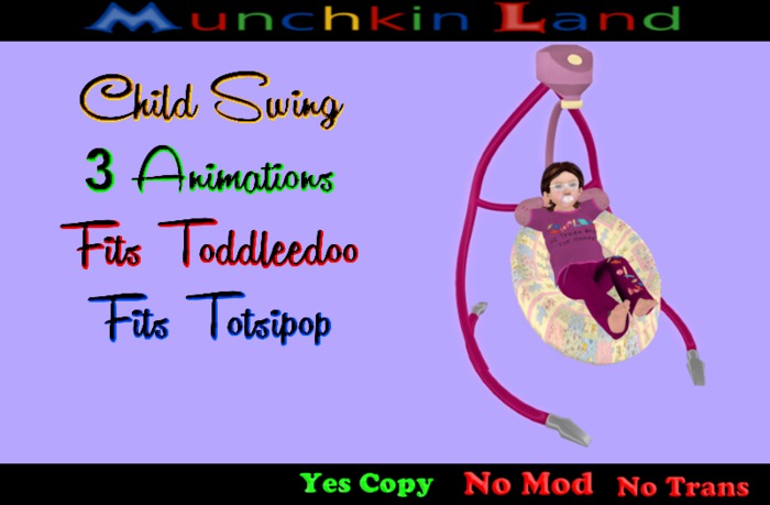 (ML) Pink Baby Swing Box