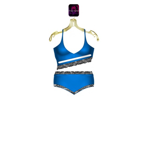 {QD}Kandi Outfit Blue