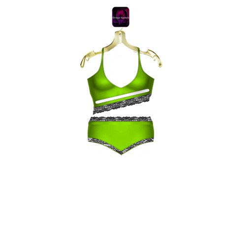 {QD}Kandi Outfit Lime