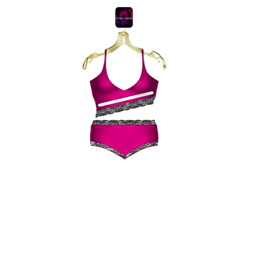 {QD}Kandi Outfit Pink