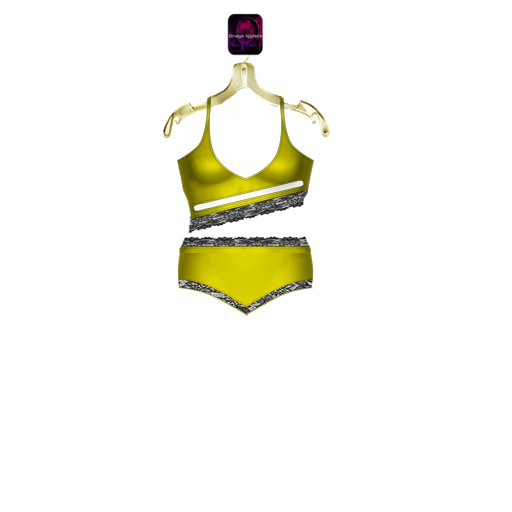 {QD}Kandi Outfit Yellow