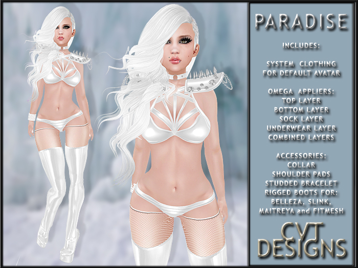 C.V.T. // Paradise Full Outfit W/ OMEGA APPLIERS